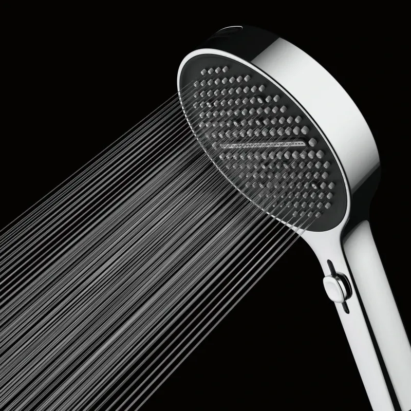 Home Bathroom Stepless Speed Change Handheld Shower Head