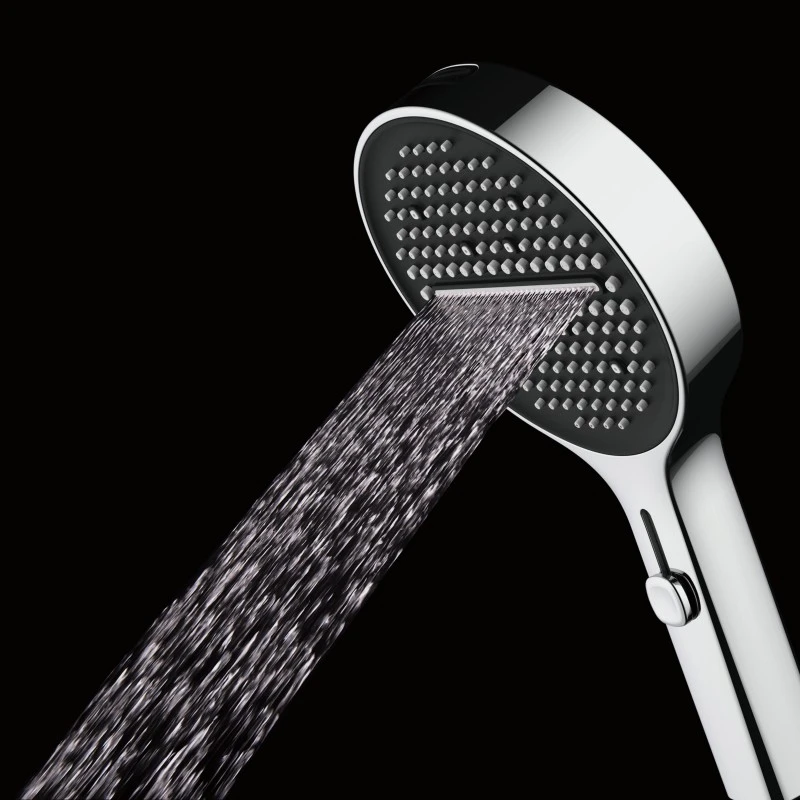 Home Bathroom Stepless Speed Change Handheld Shower Head
